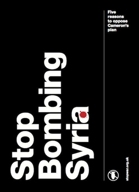 Stop Bombing Syria: Five reasons to oppose Cameron's plan