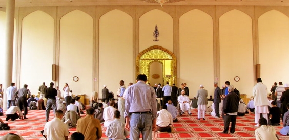 Inside london central mosque