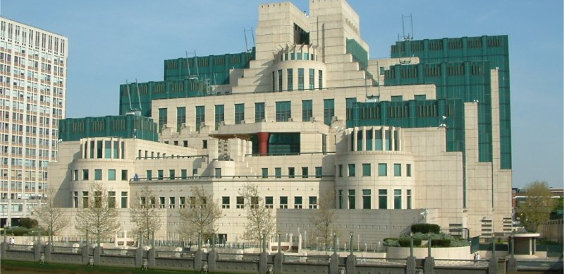 Secret Intelligence Service building Vauxhall Cross Vauxhall London 24042004